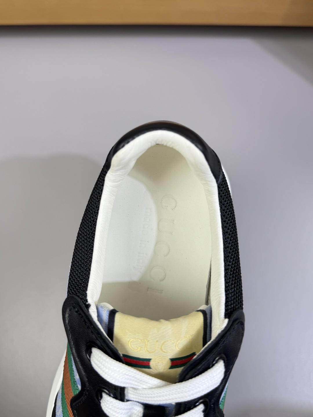 Gucci Web Stripe GG Sneaker Blue