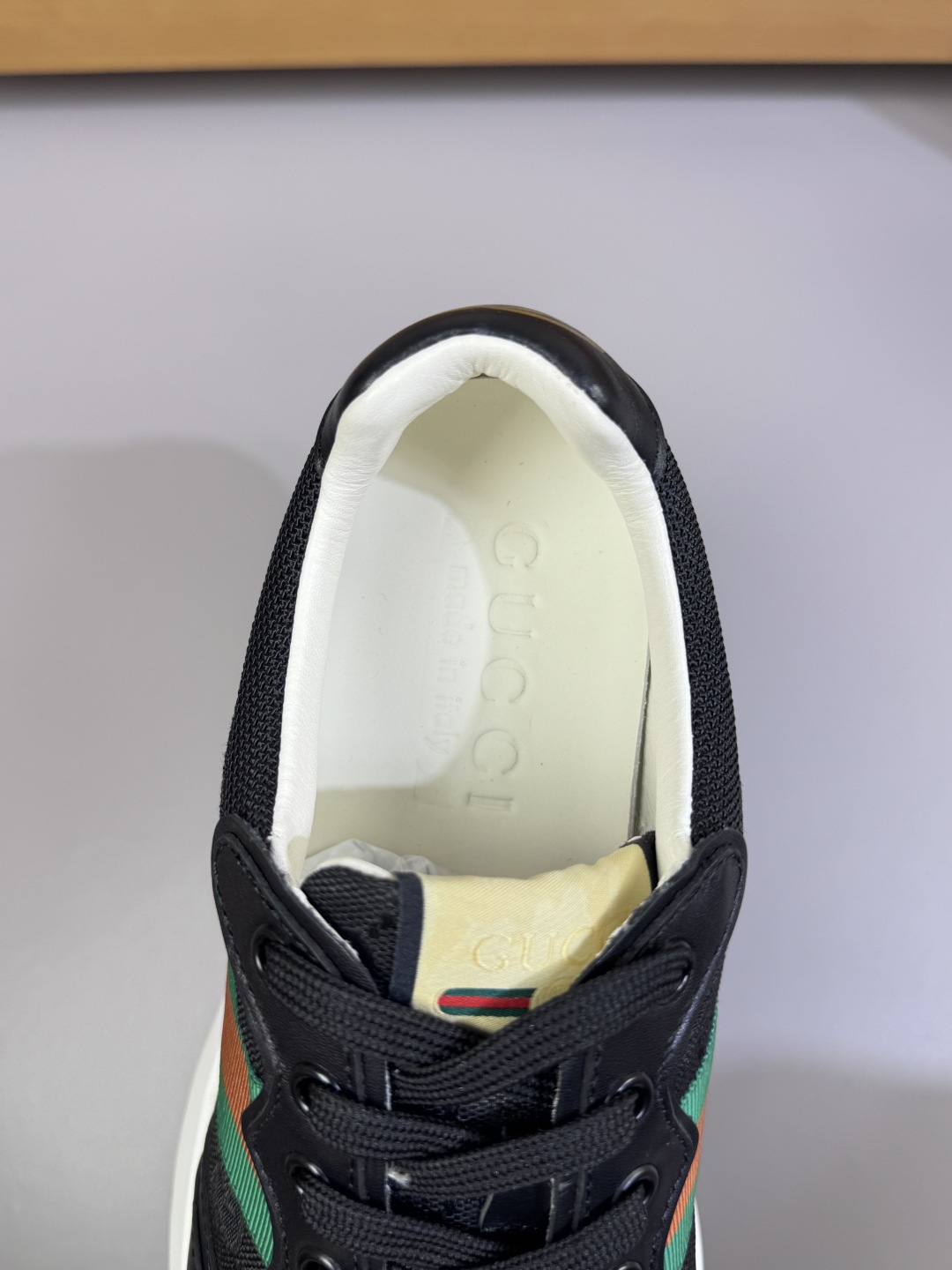 Gucci Web Stripe Sneaker Black