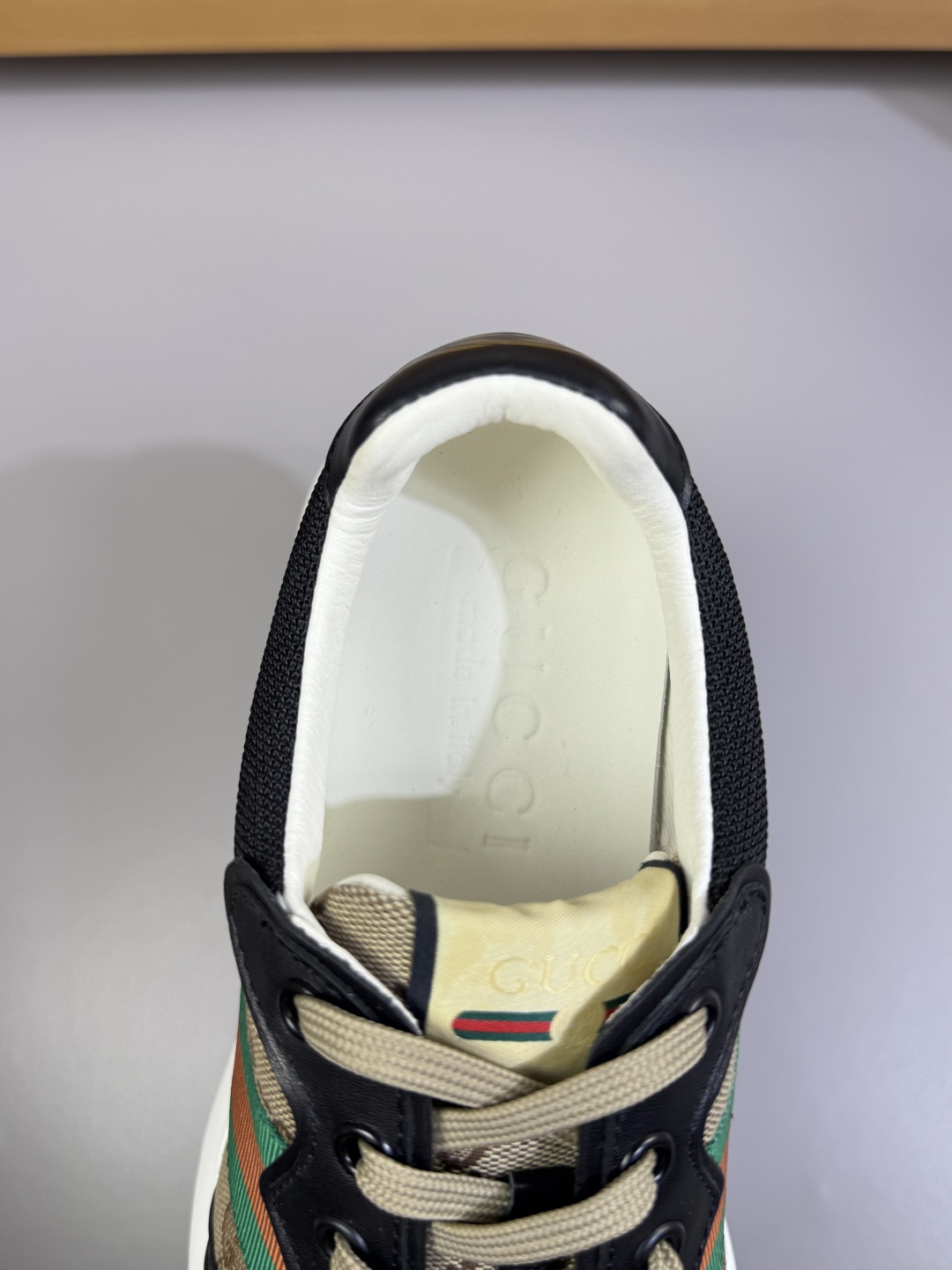 Gucci GG Web Stripe Runner Sneakers Multi