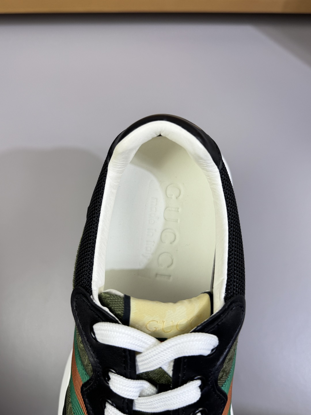 Gucci Web Stripe GG Sneakers Multicolor