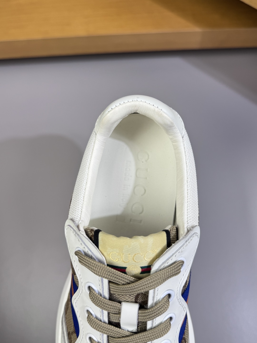 Gucci GG Canvas Runner Sneakers White