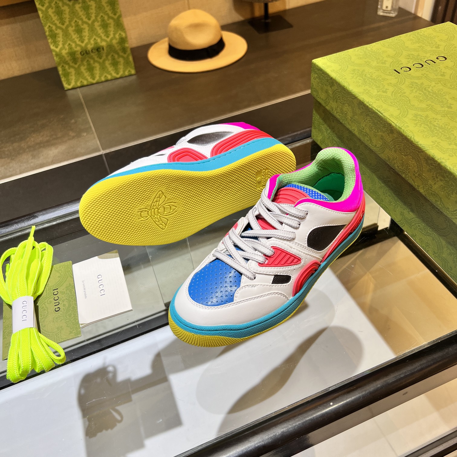 Gucci 2022 Low-Top Sneakers Multicolor