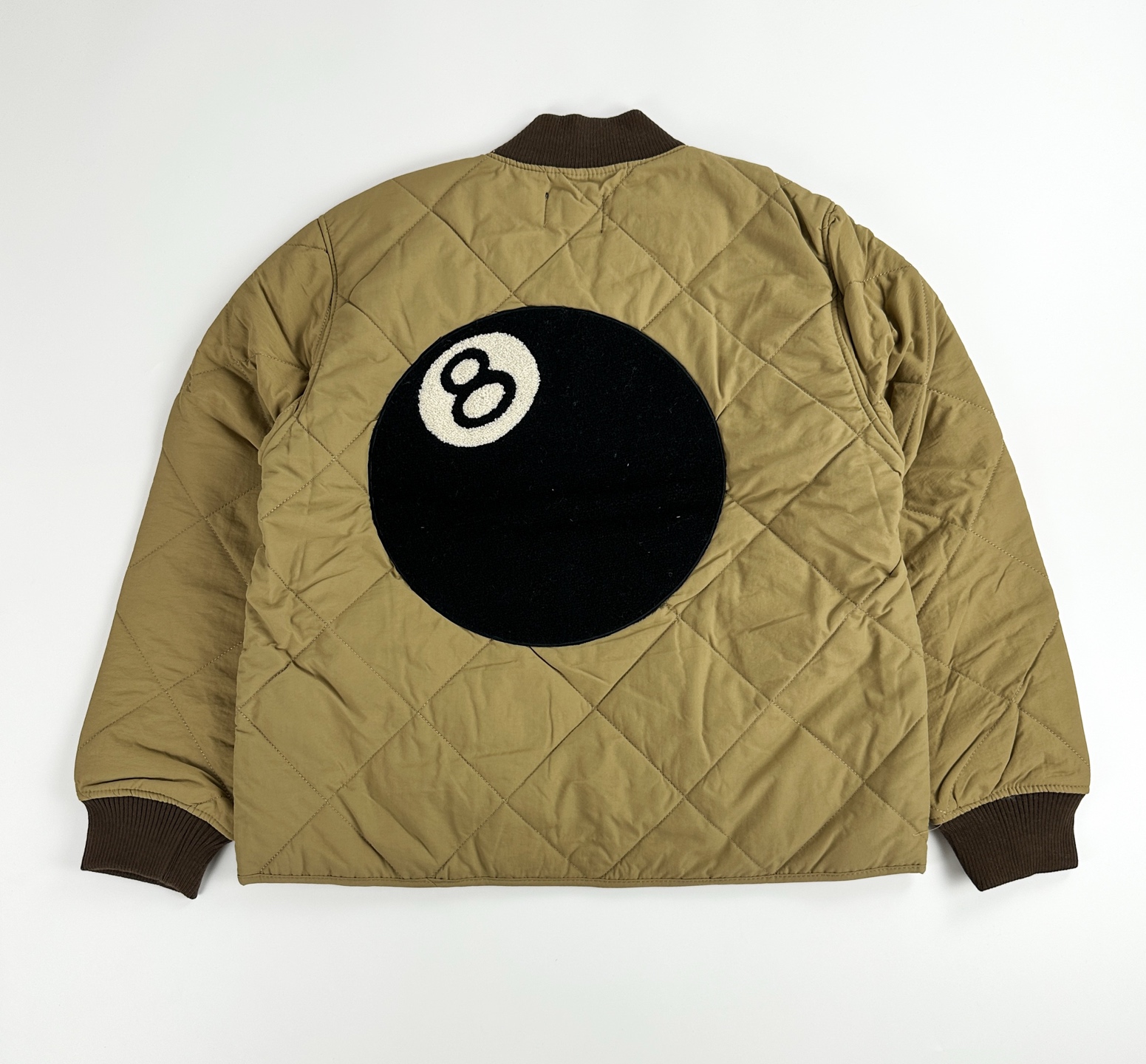 Stussy 8 Ball Quilted Liner Jacket Multi-color