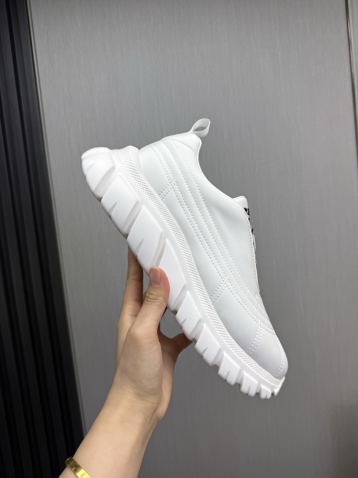 Prada Milano Chunky Sneakers White