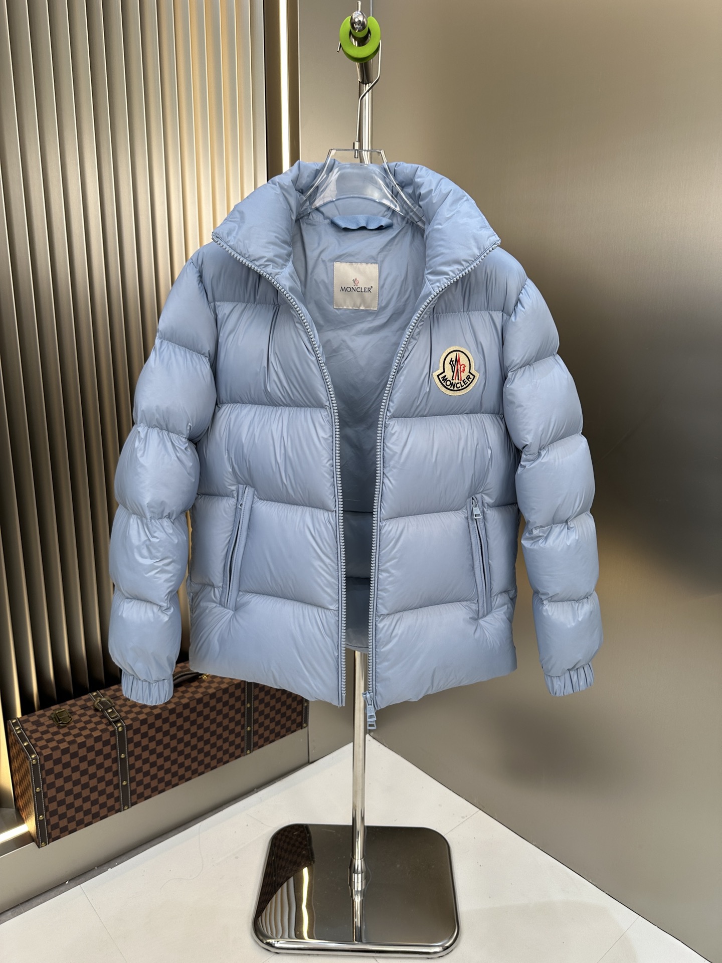 Moncler Citala Down Jacket Light Blue