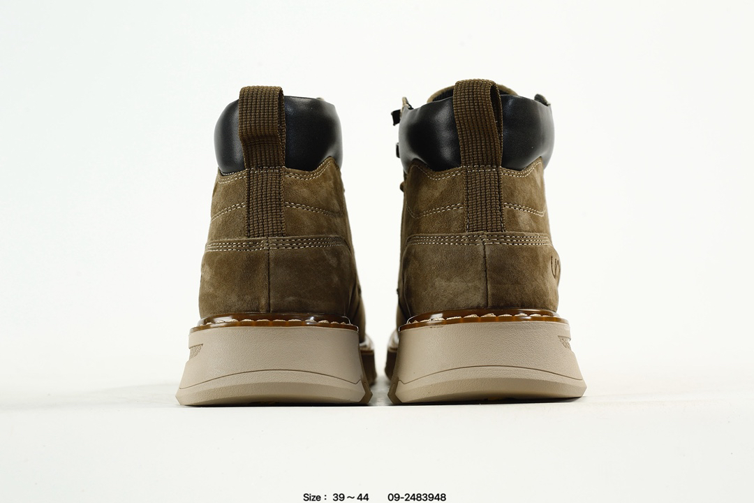 UGG Suede Platform Winter Boots Olive