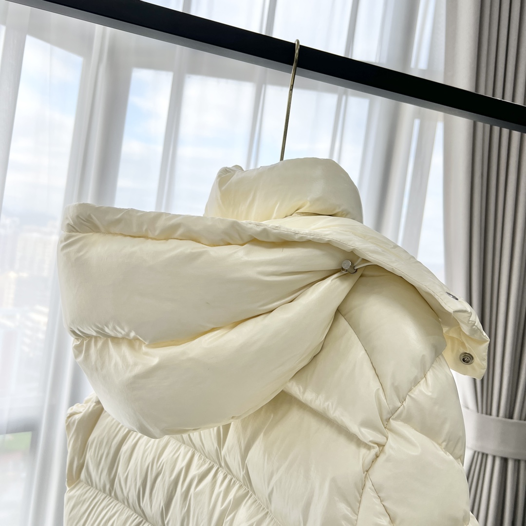 Moncler Maya 70th Down Jacket Cream
