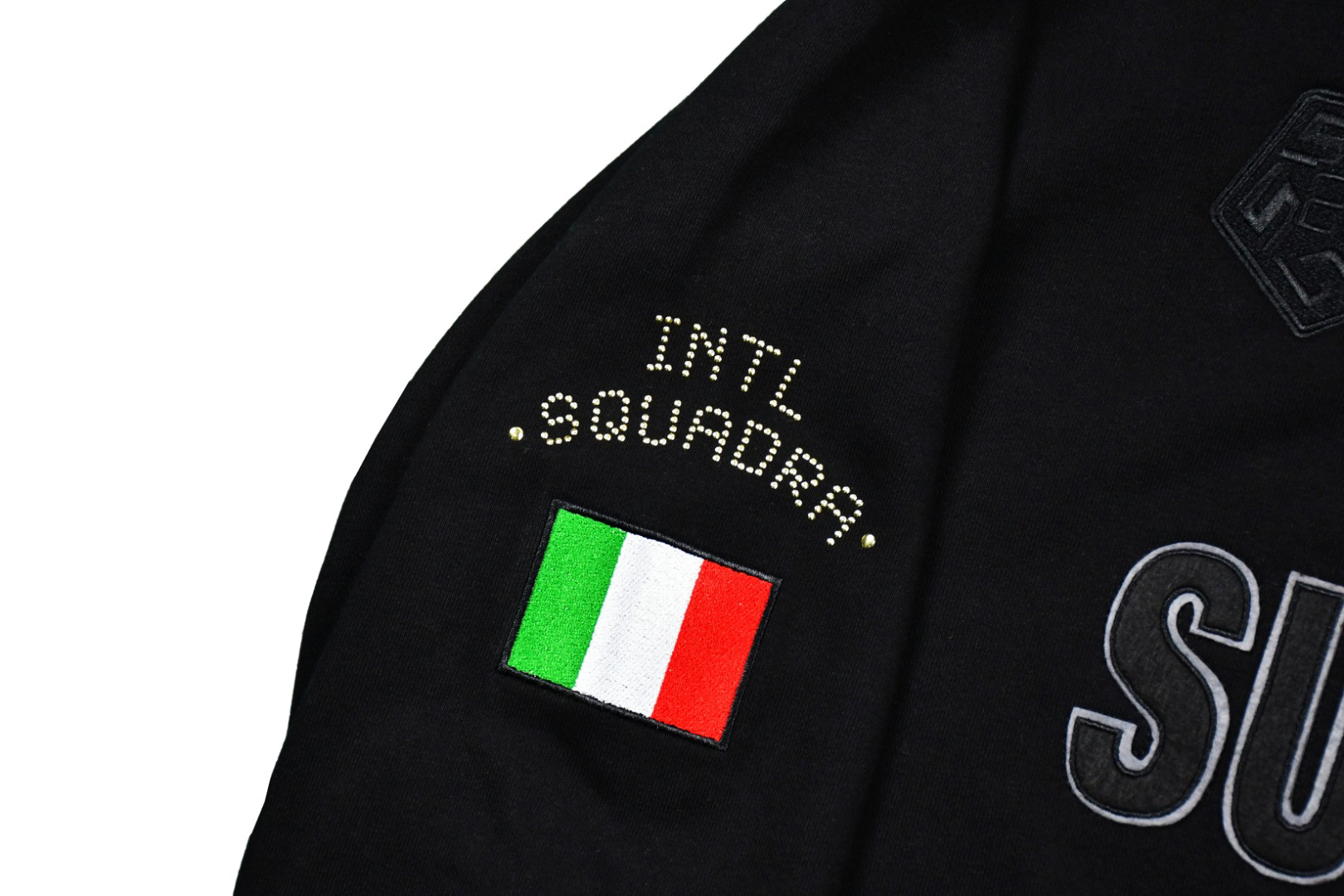 Supreme Milano Half-Zip Hoodie Black