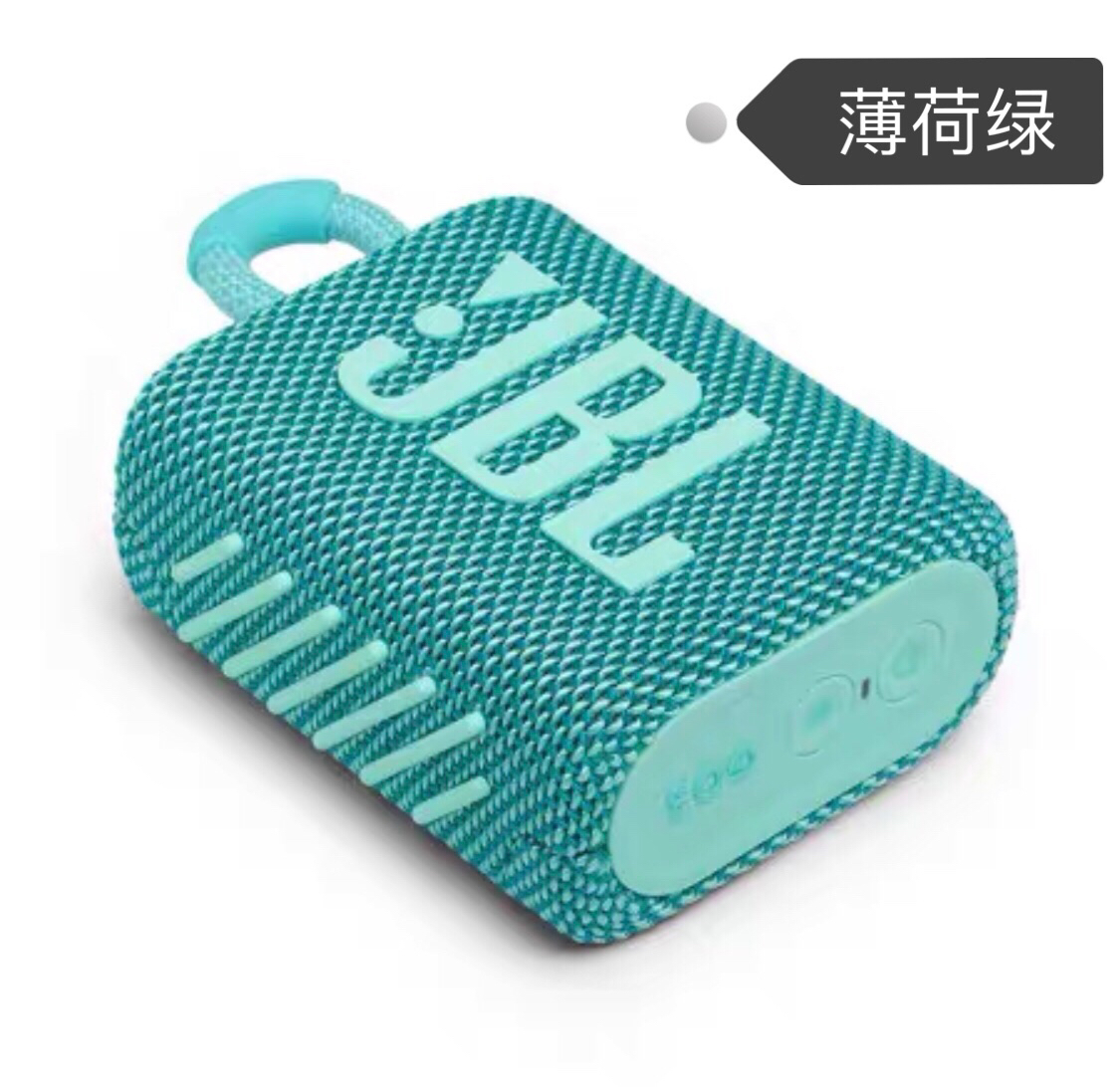 JBL GO 3 Portable Bluetooth Speaker Black
