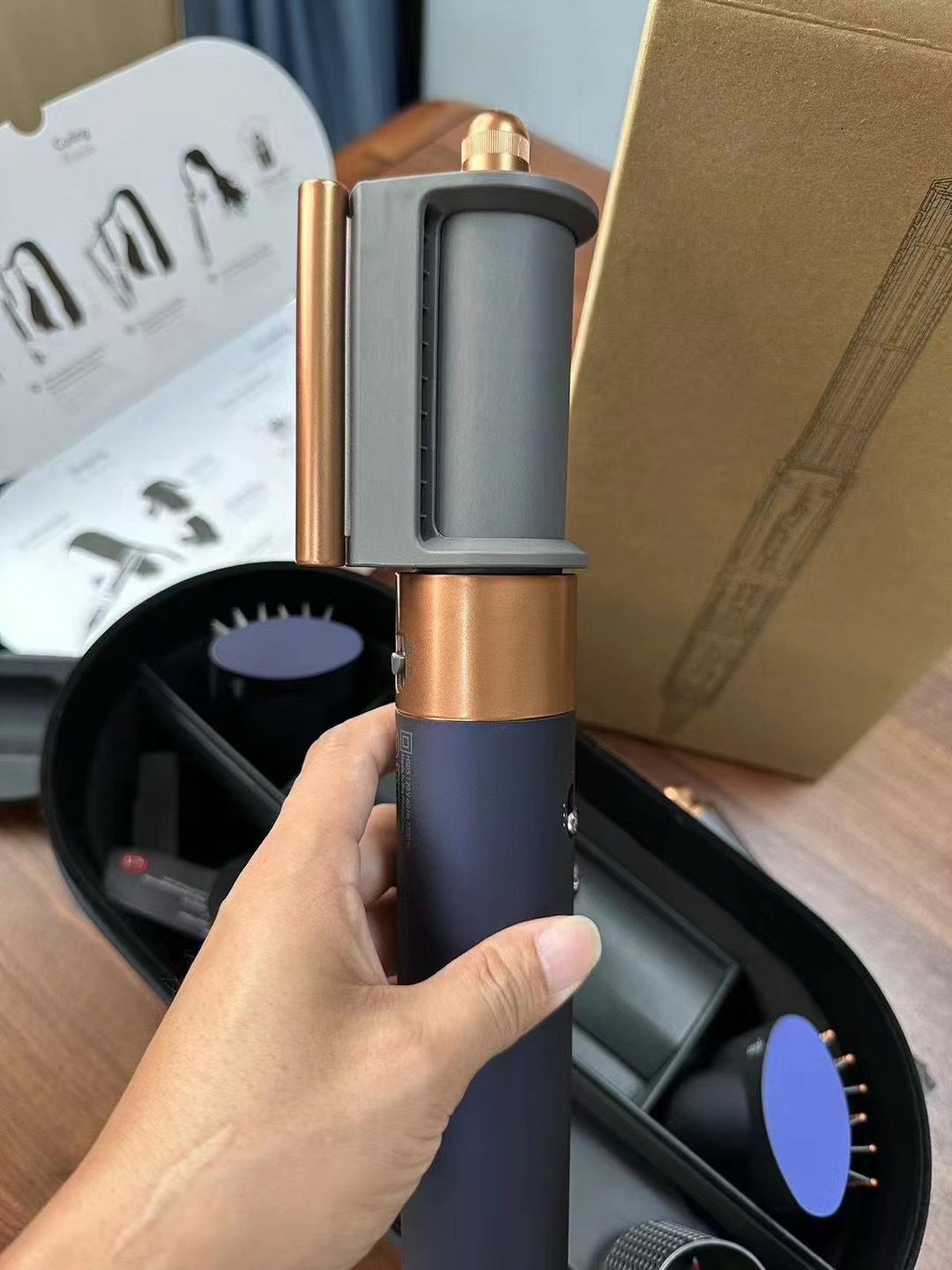 Dyson Airwrap Complete Long Styler Prussian Blue