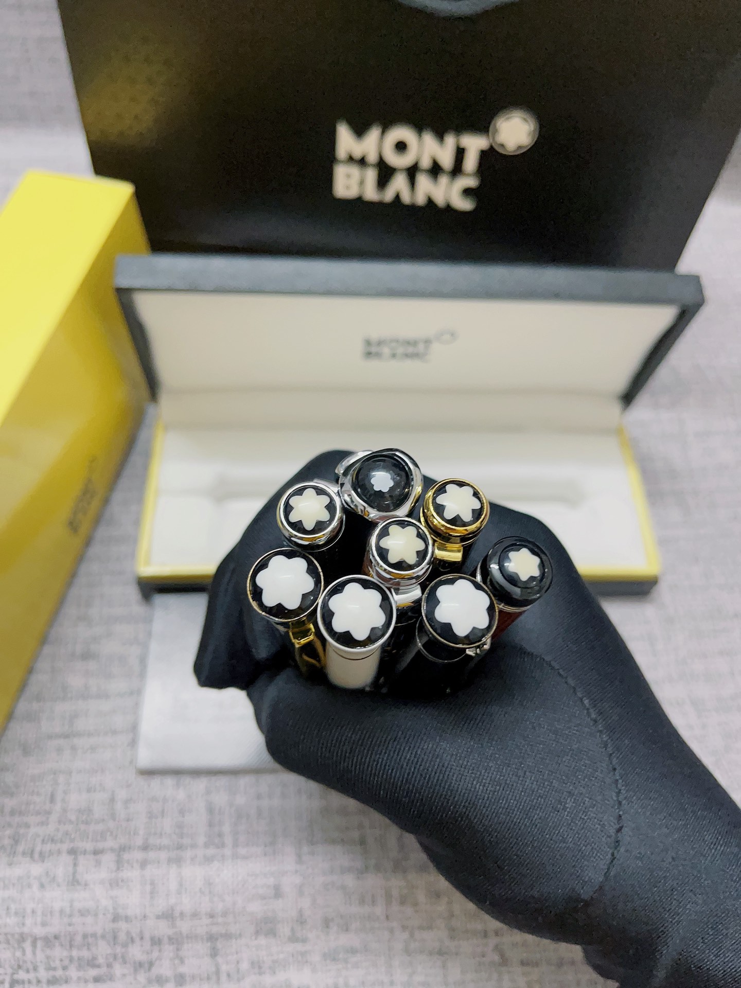 Montblanc Luxury Rollerball Pen Set Multicolor