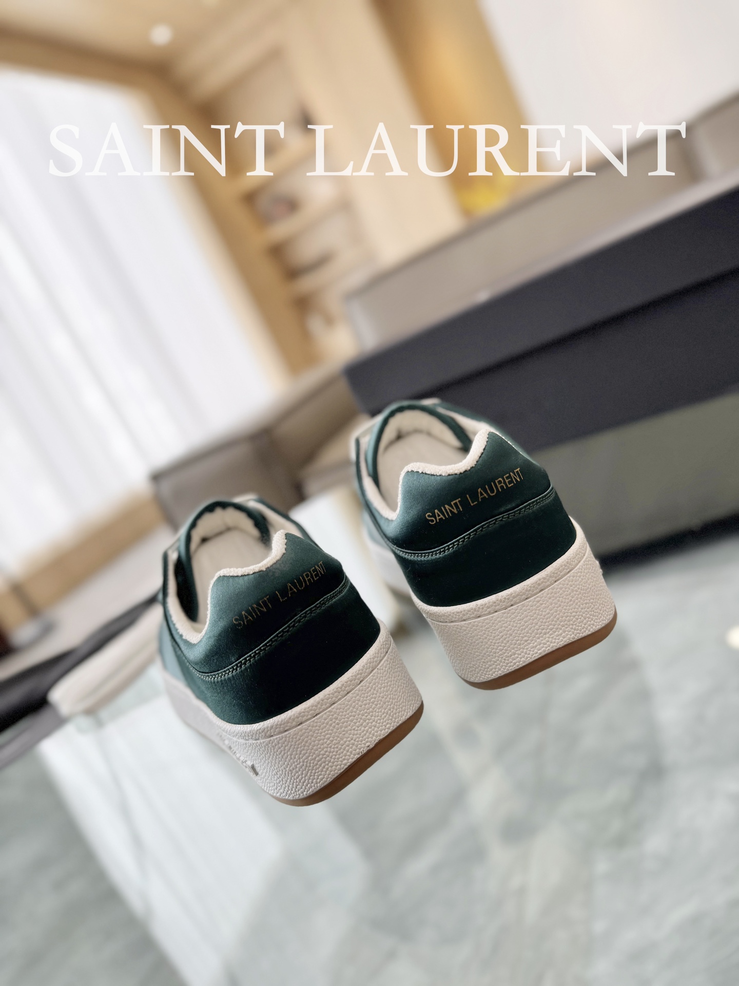 YSL SL61 Casual Sneakers Green
