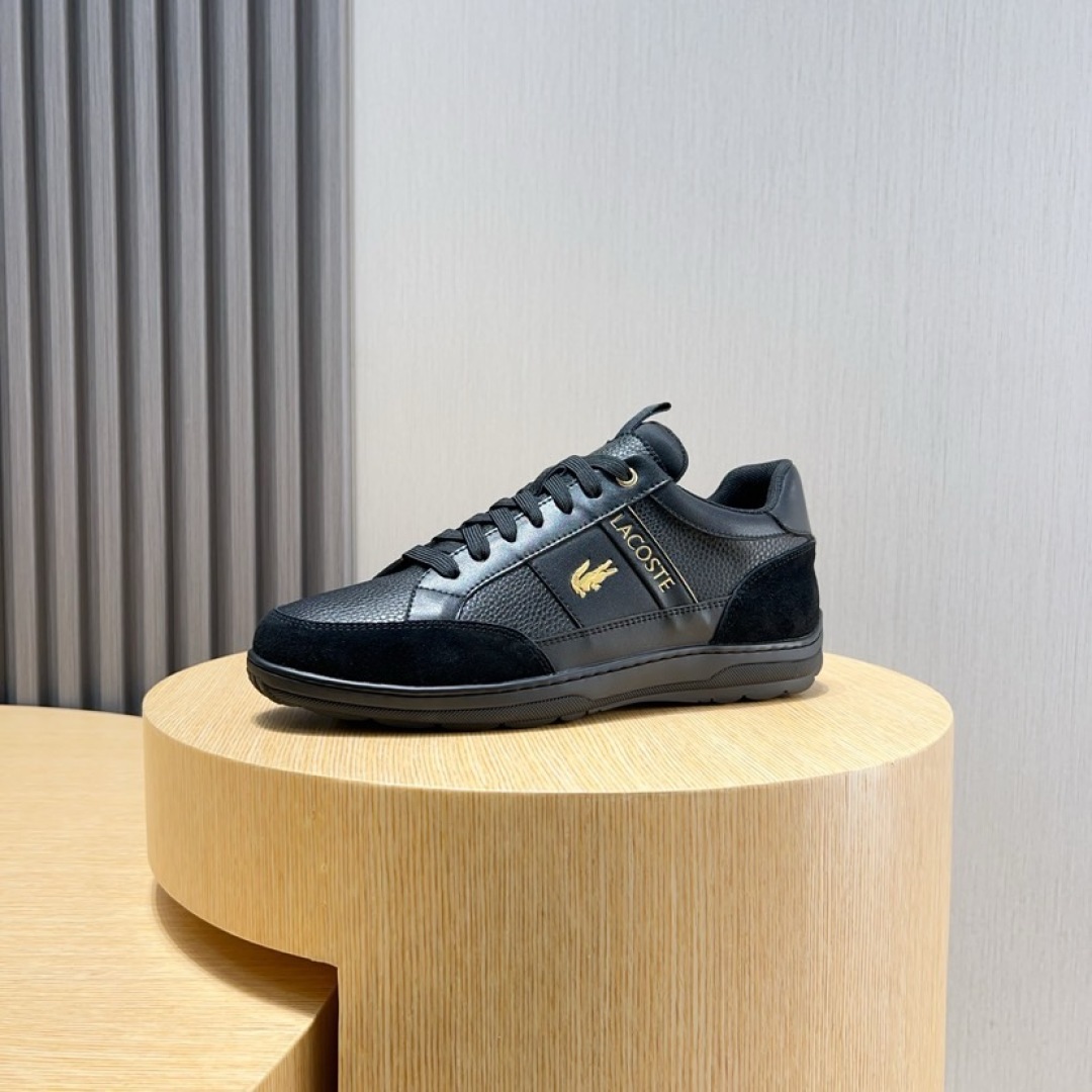 Lacoste Classic Leather Casual Sneakers Black