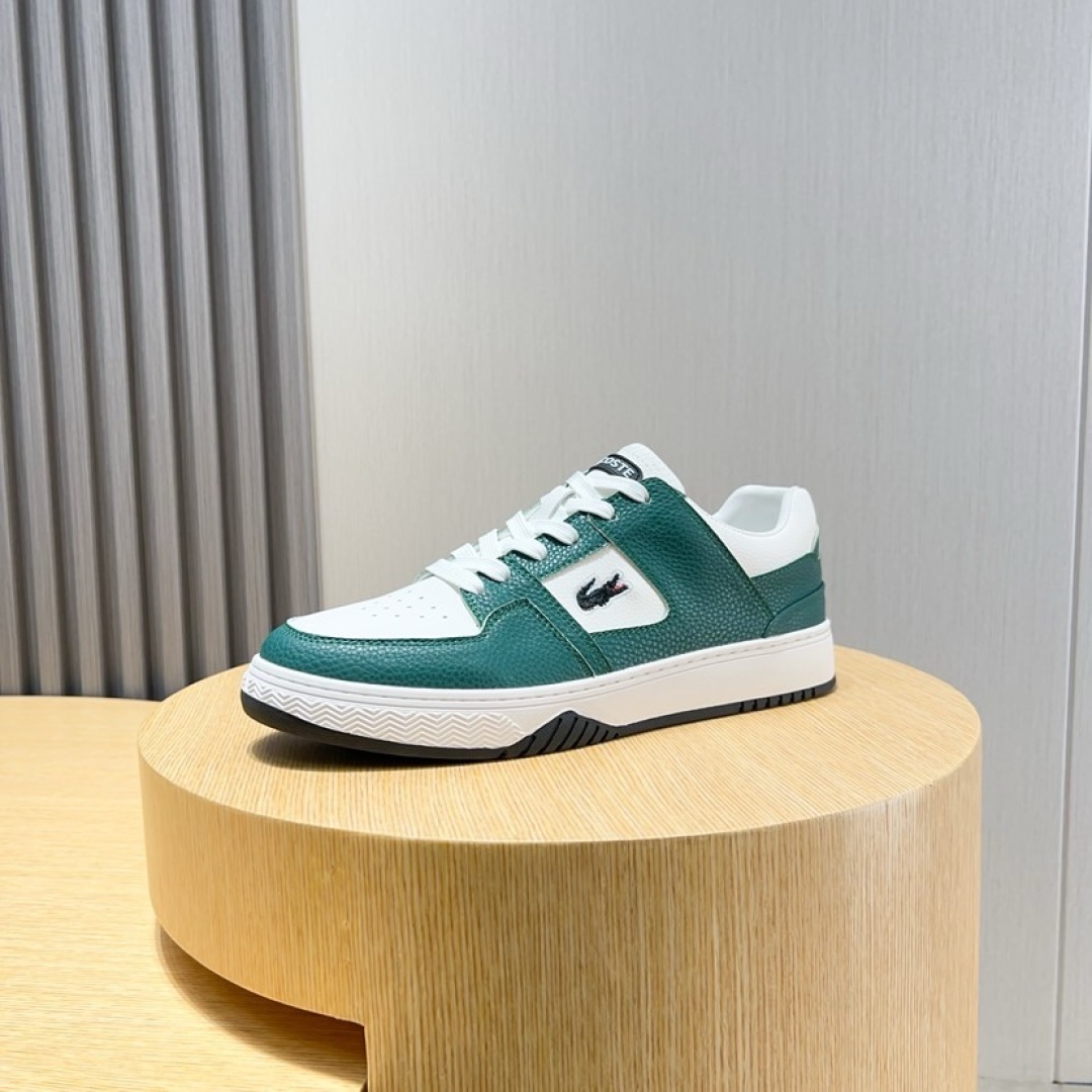 Lacoste Classic Leather Casual Sneakers Green/White