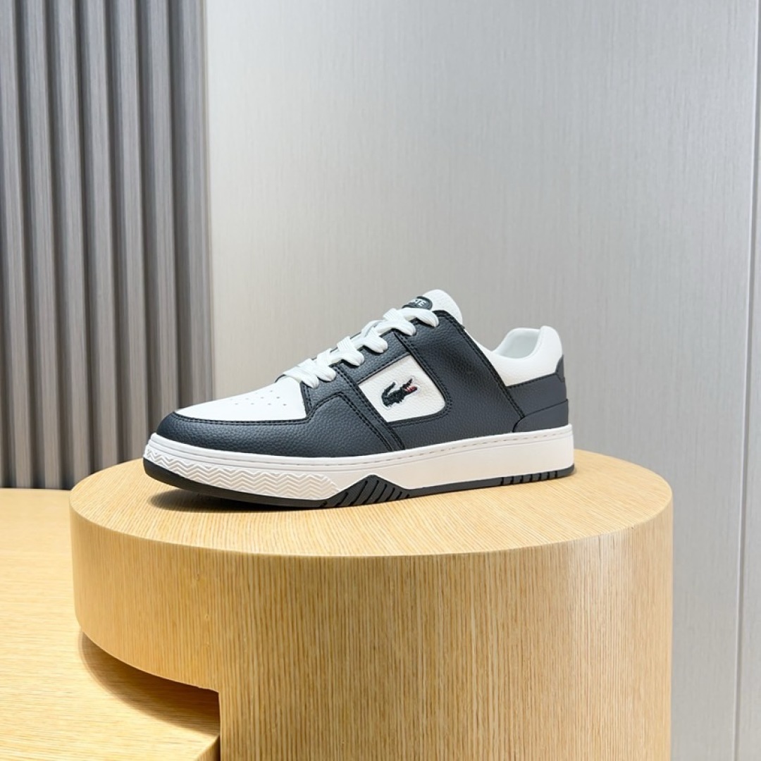 Lacoste Classic Leather Casual Sneakers Black/White