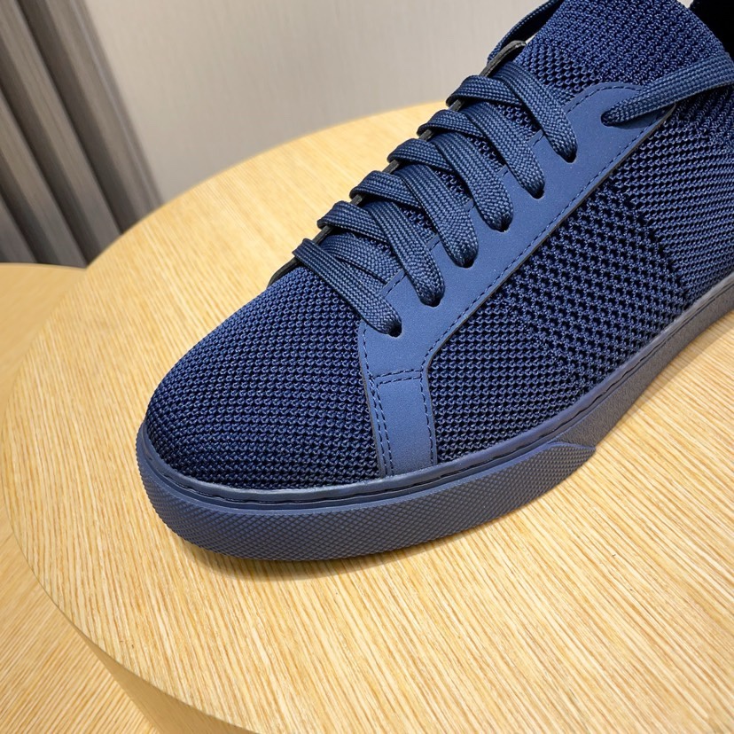 Lacoste Knit Casual Sneakers Navy