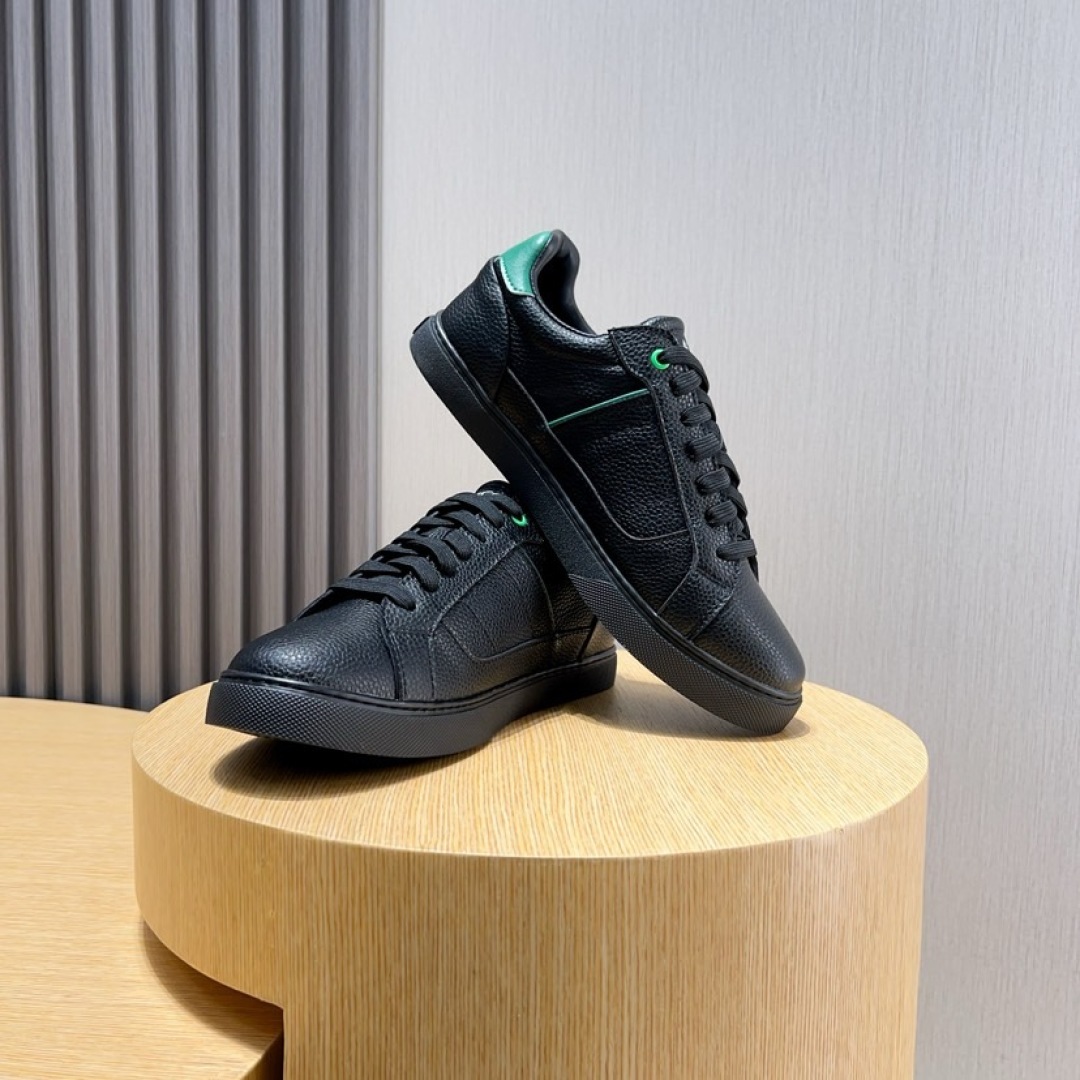 Lacoste Classic Leather Sneaker Black/Green