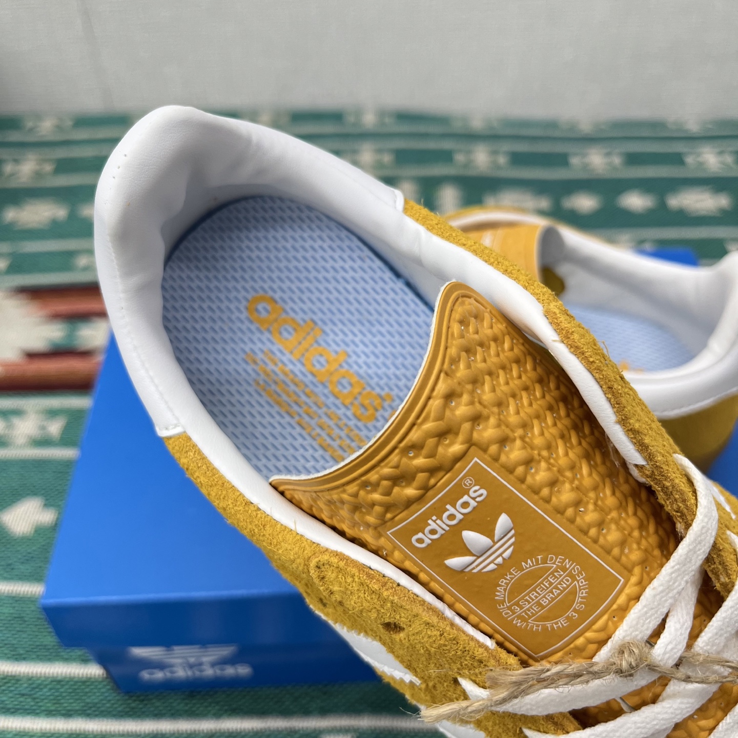 Adidas Gazelle Indoor Suede Sneakers Yellow