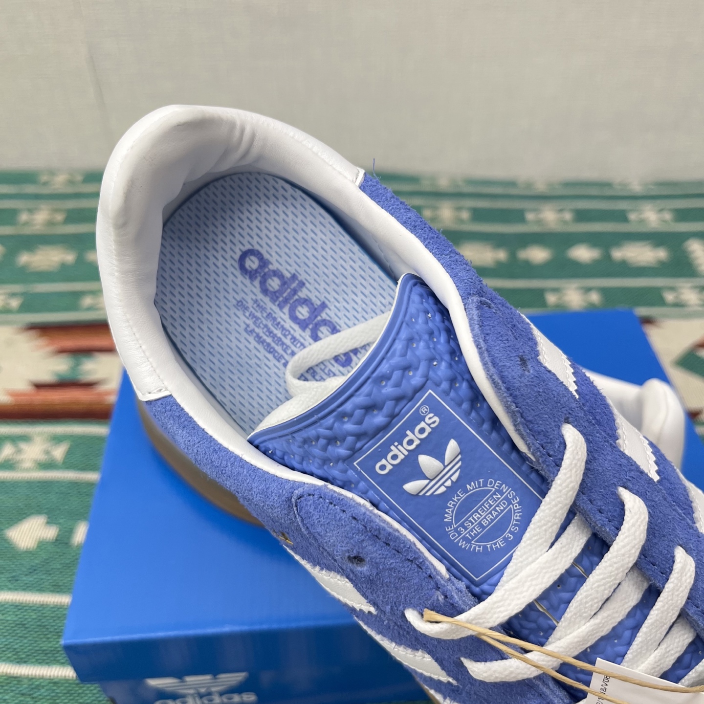 Adidas Gazelle Indoor Suede Sneakers Blue