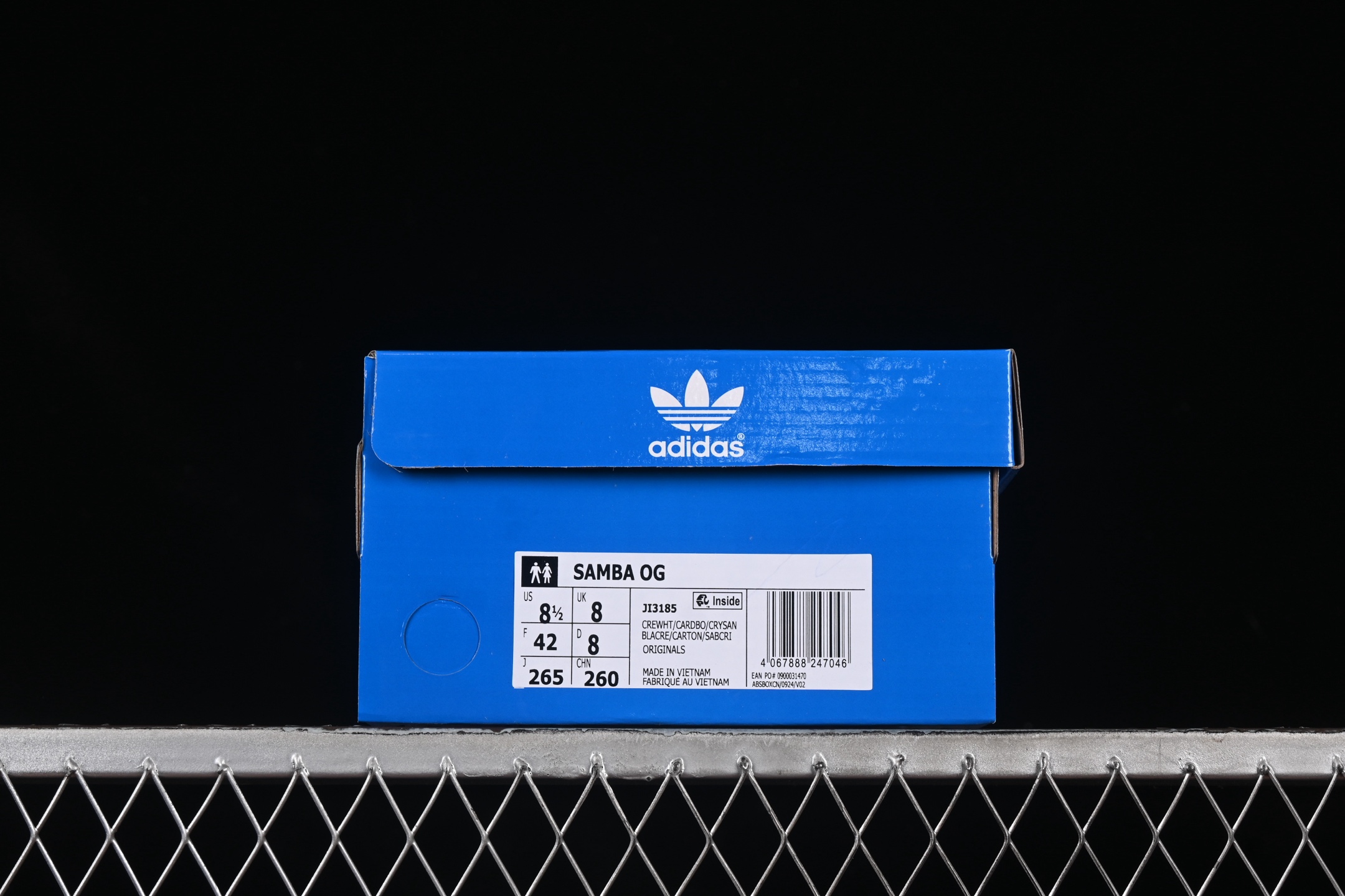 Adidas Samba OG Knit Suede Sneakers Beige