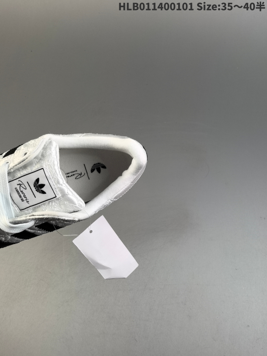 Adidas x Caroline Hu Superstar W Bow Sneakers White/Black