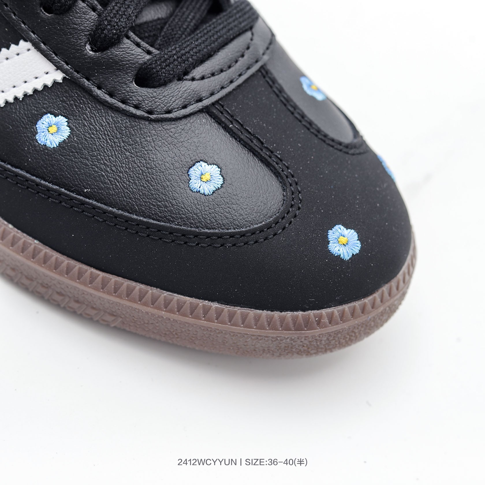 Adidas Originals Samba OG Floral Sneakers Black
