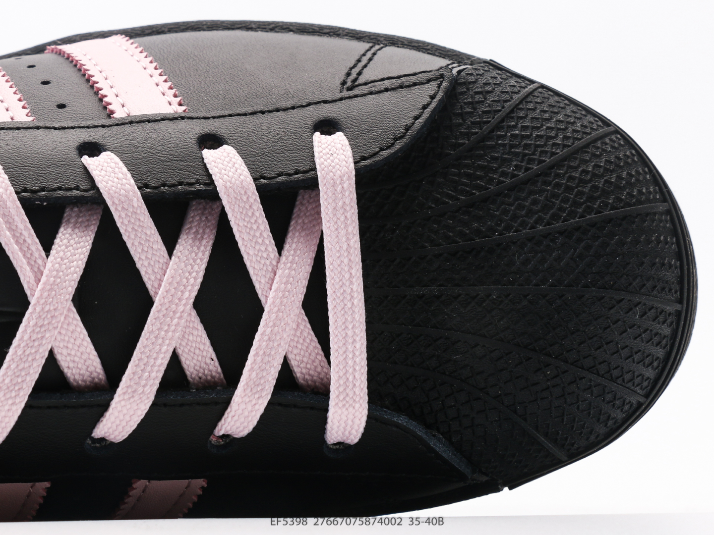 Adidas Originals Superstar XLG Platform Sneakers Black/Pink
