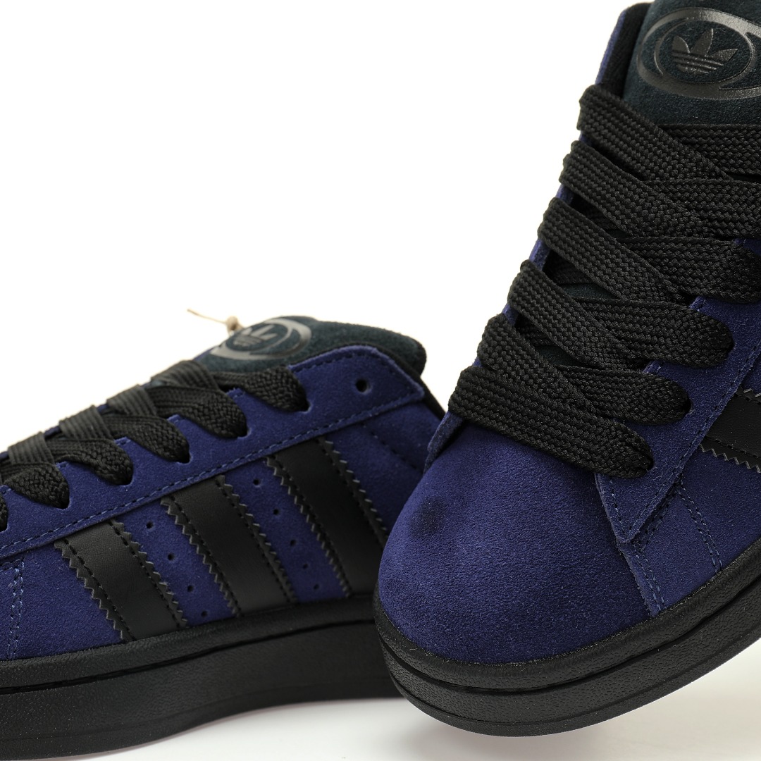Adidas Campus 00s Suede Low-Top Sneakers Dark Blue/Black