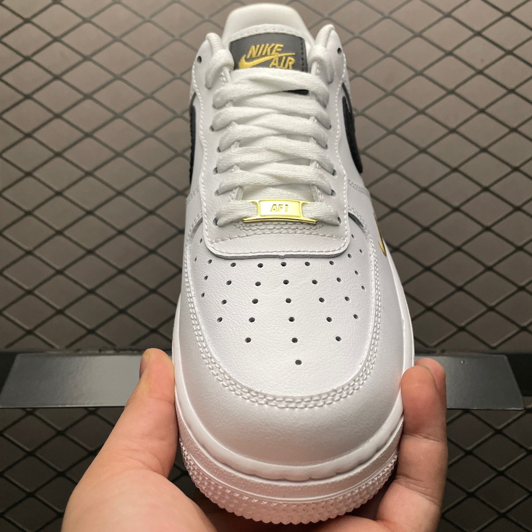 Nike Air Force 1 Low CZ0270-102 White/Black/Gold