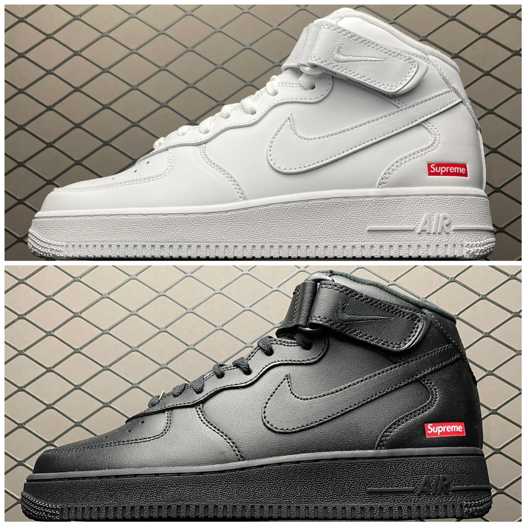 Nike Air Force 1 Mid x Supreme White