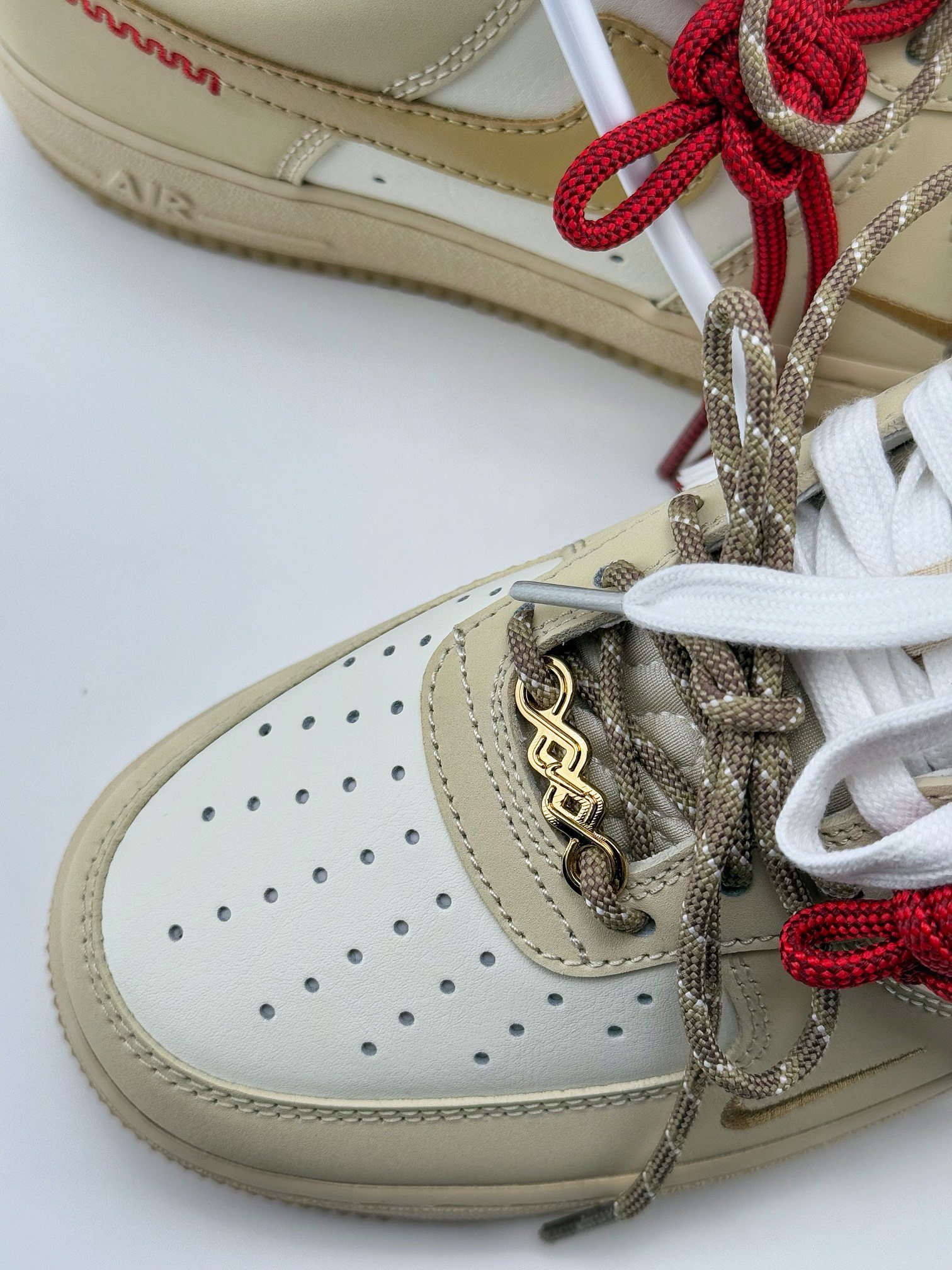 Nike Air Force 1 Low 07 CNY Snake Year Tan