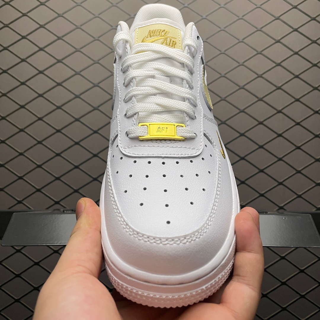 Nike Air Force 1 Low White Gold