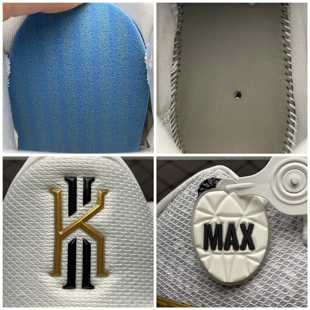 Nike Kyrie 7 Zoom Turbo White Gold