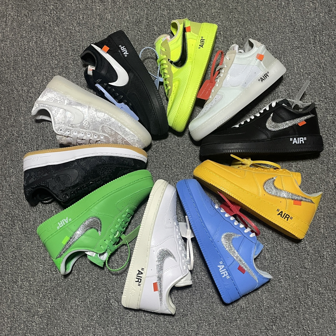 Nike x Off-White Air Force 1 Low MCA Blue