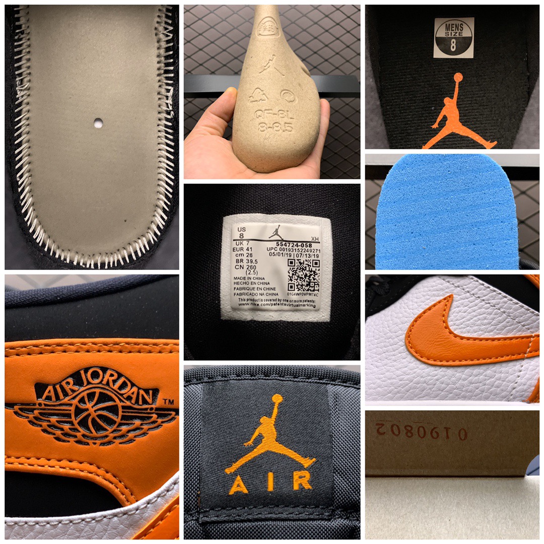 Jordan 1 Mid SE Culture Orange Black