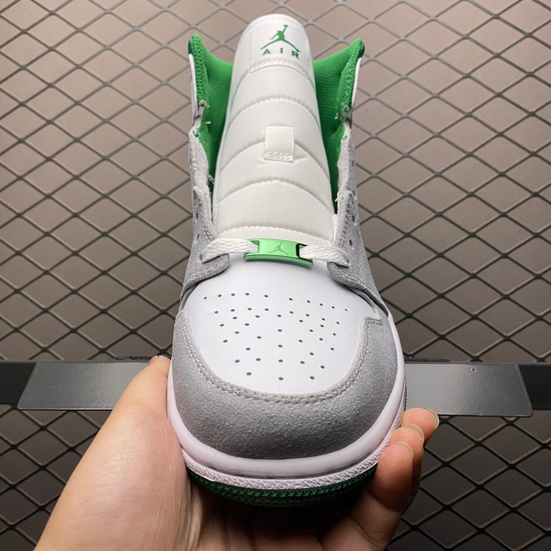 Jordan Air Jordan 1 Mid DC7294-103 Sneakers Green/White