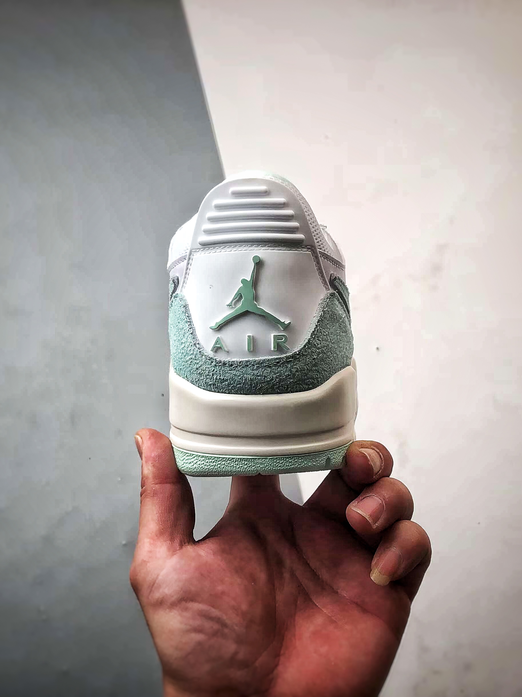 Jordan Legacy 312 White Green Sneakers