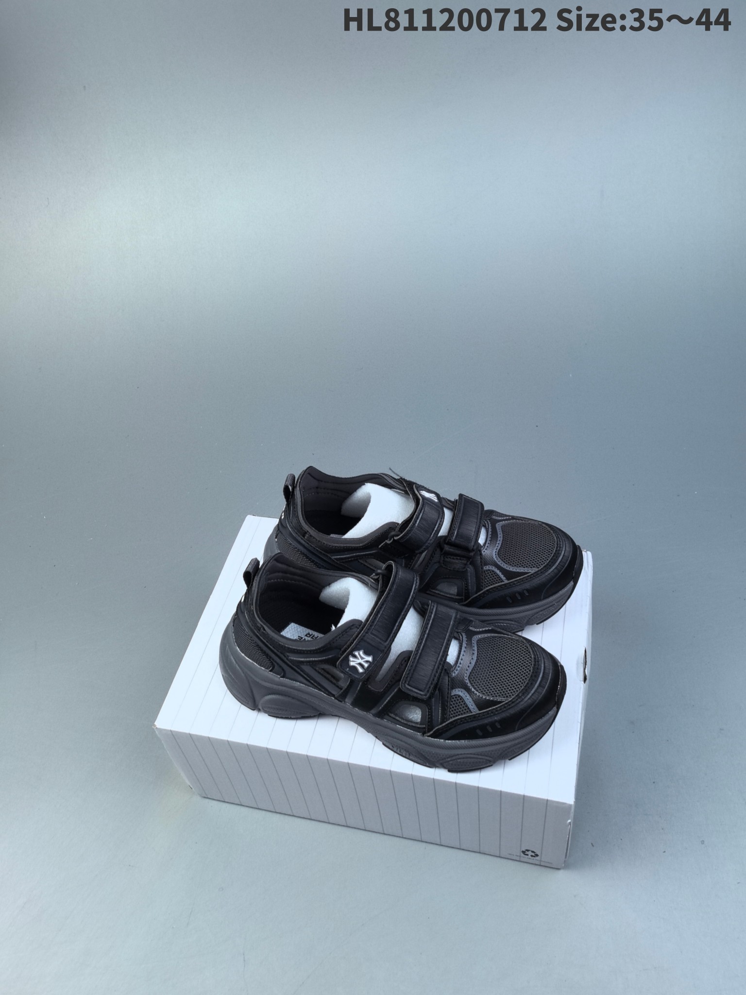 MLB NY Chunky Velcro Low-Top Sneakers Multicolor