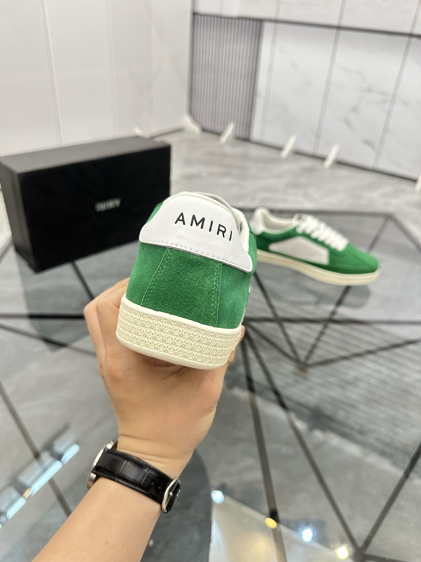 Amiri Star Low Sneakers Green