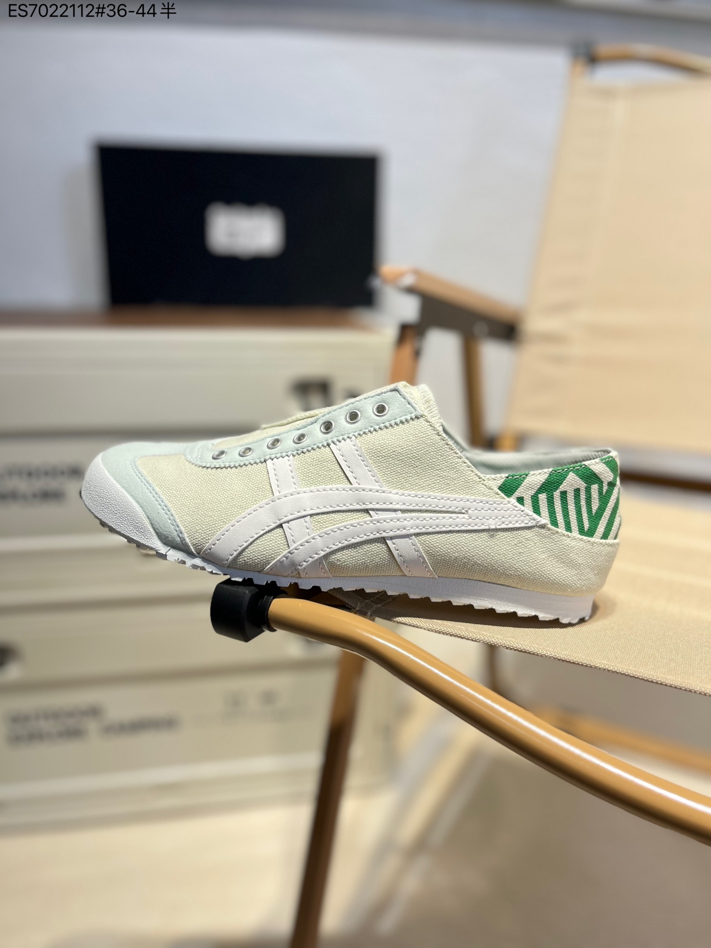 Asics Onitsuka Tiger Slip-On Canvas Sneakers Multicolor