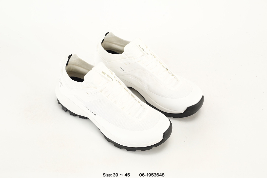 Arc'teryx Vertex Alpine Trail Shoes White/Black