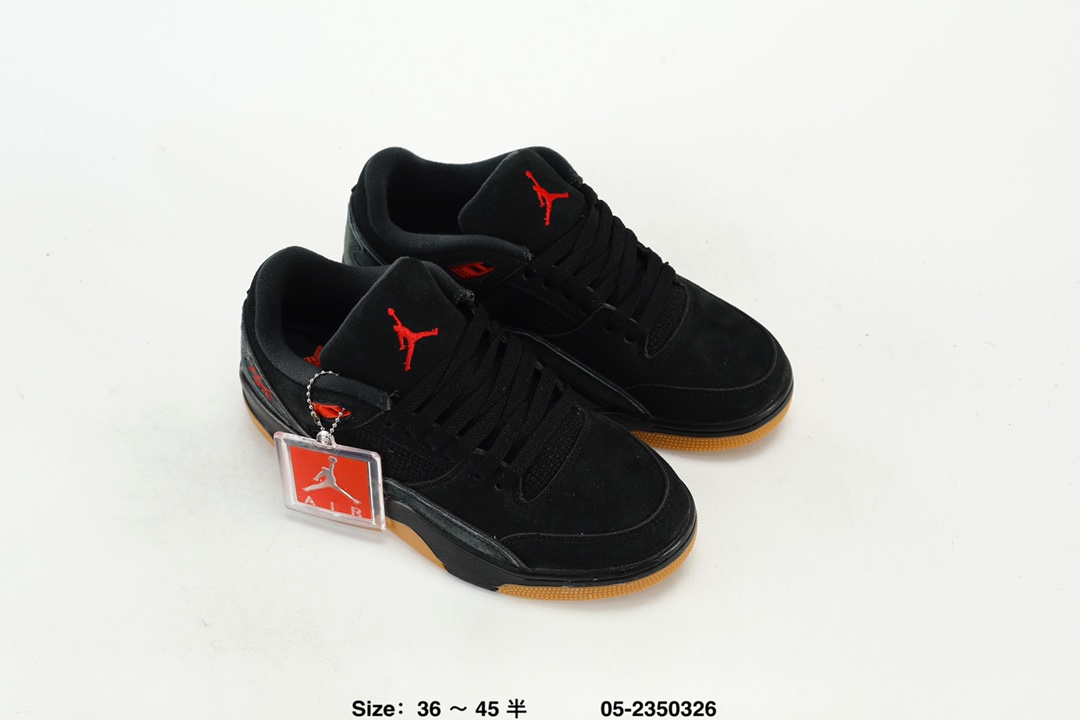Jordan Flight Court Low Retro Sneakers Black