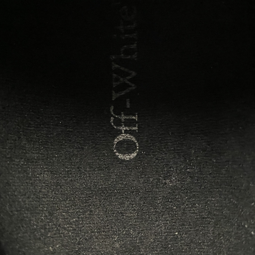 Off-White Low-Top Retro Casual Sneakers Black/Grey