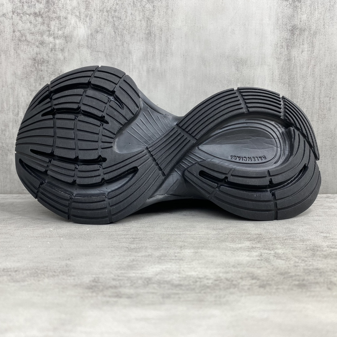 Balenciaga Breathable Running Shoes Black