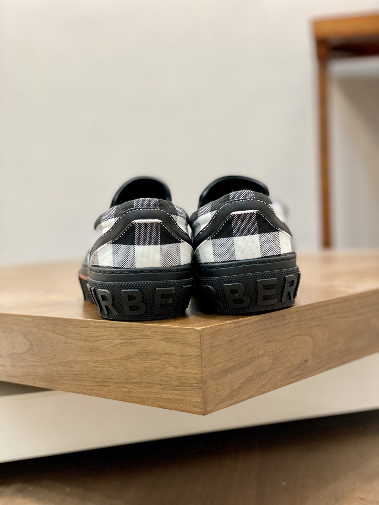 Burberry Check Slip-On Sneakers Multi