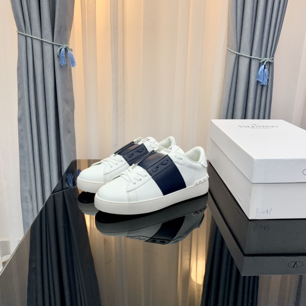 Valentino VLTN Strap Sneakers White/Blue