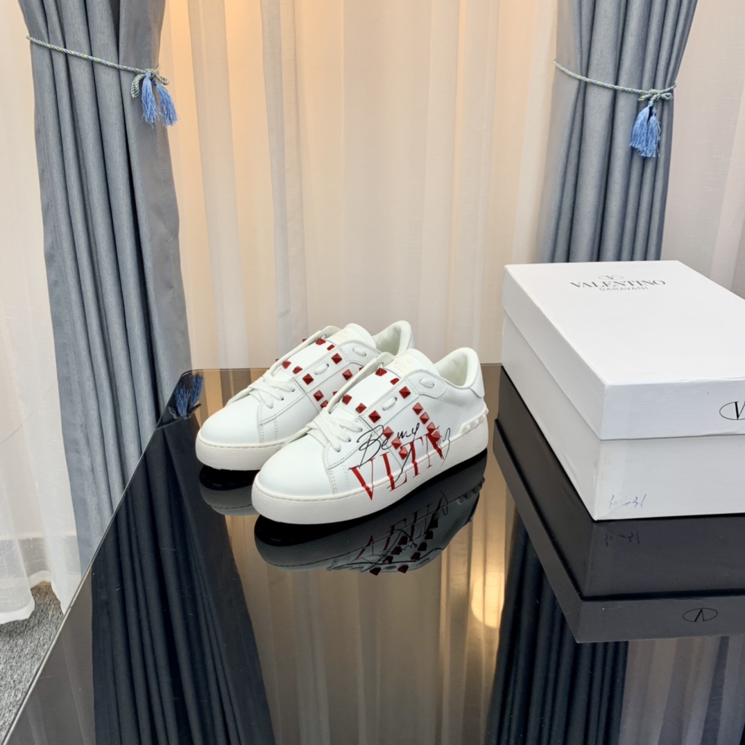 Valentino VLTN Studded Sneakers White