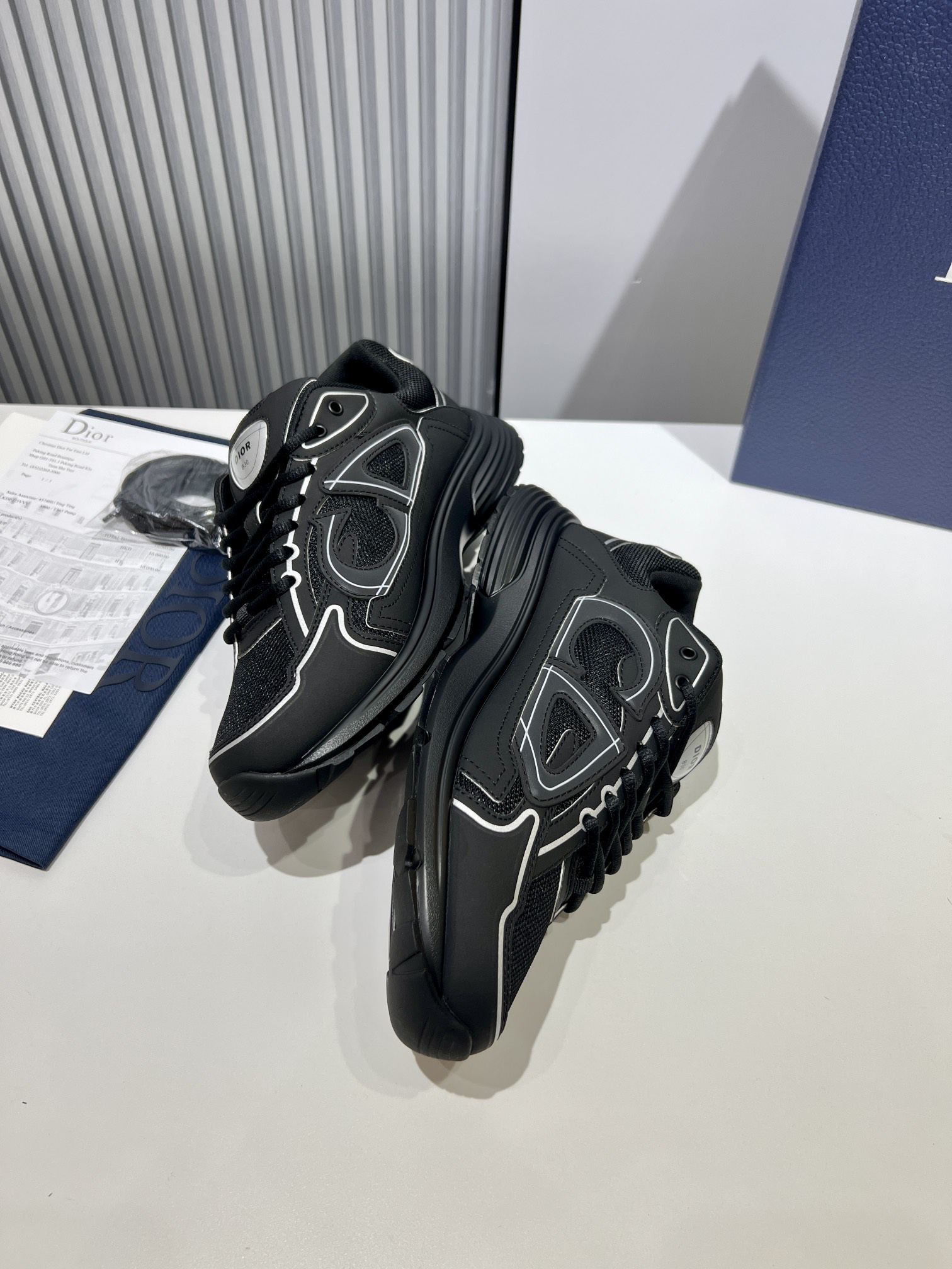 Dior B30 Low-Top Sneakers Black