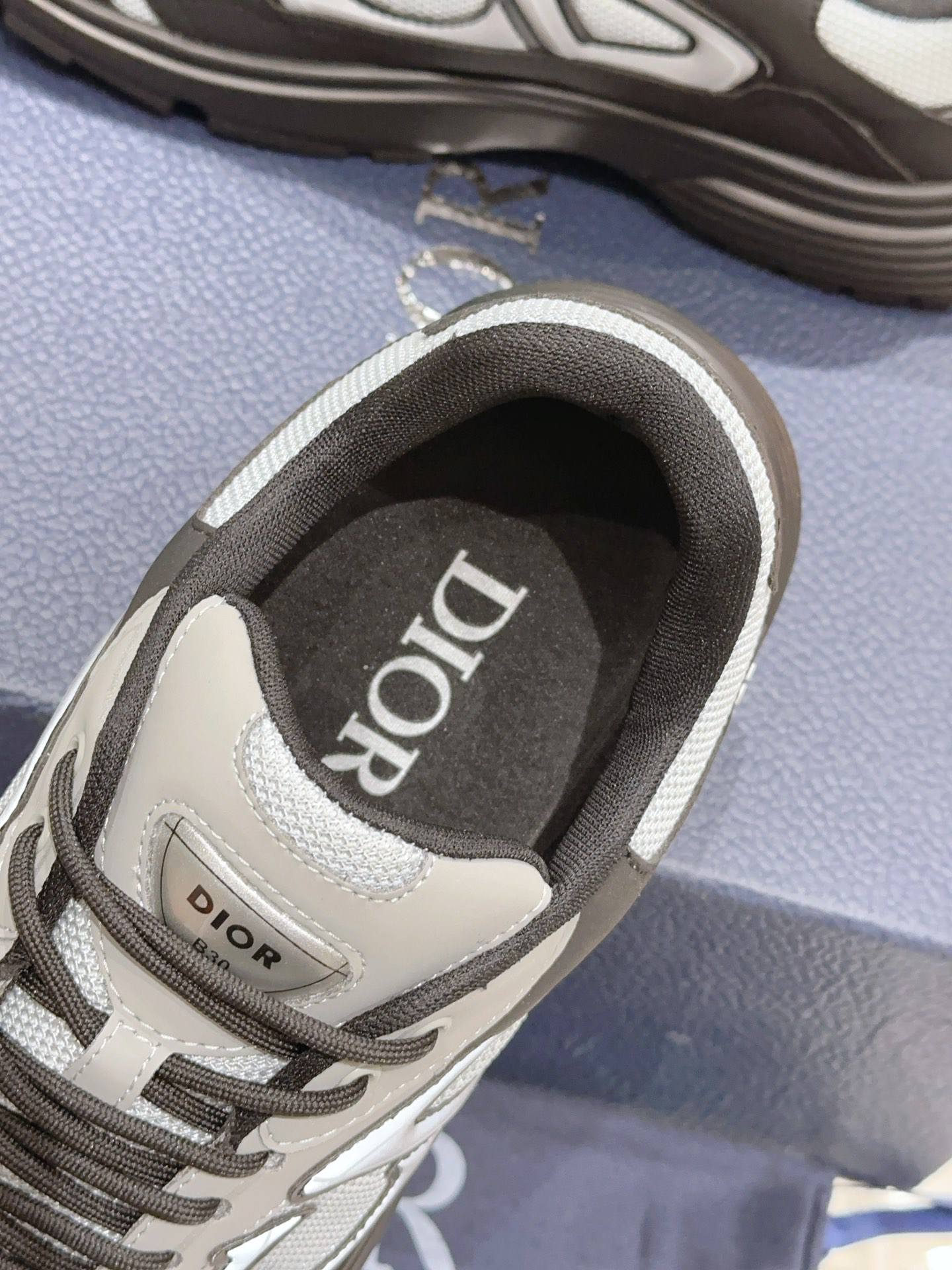 Dior B30 Mesh Sneakers Grey Black