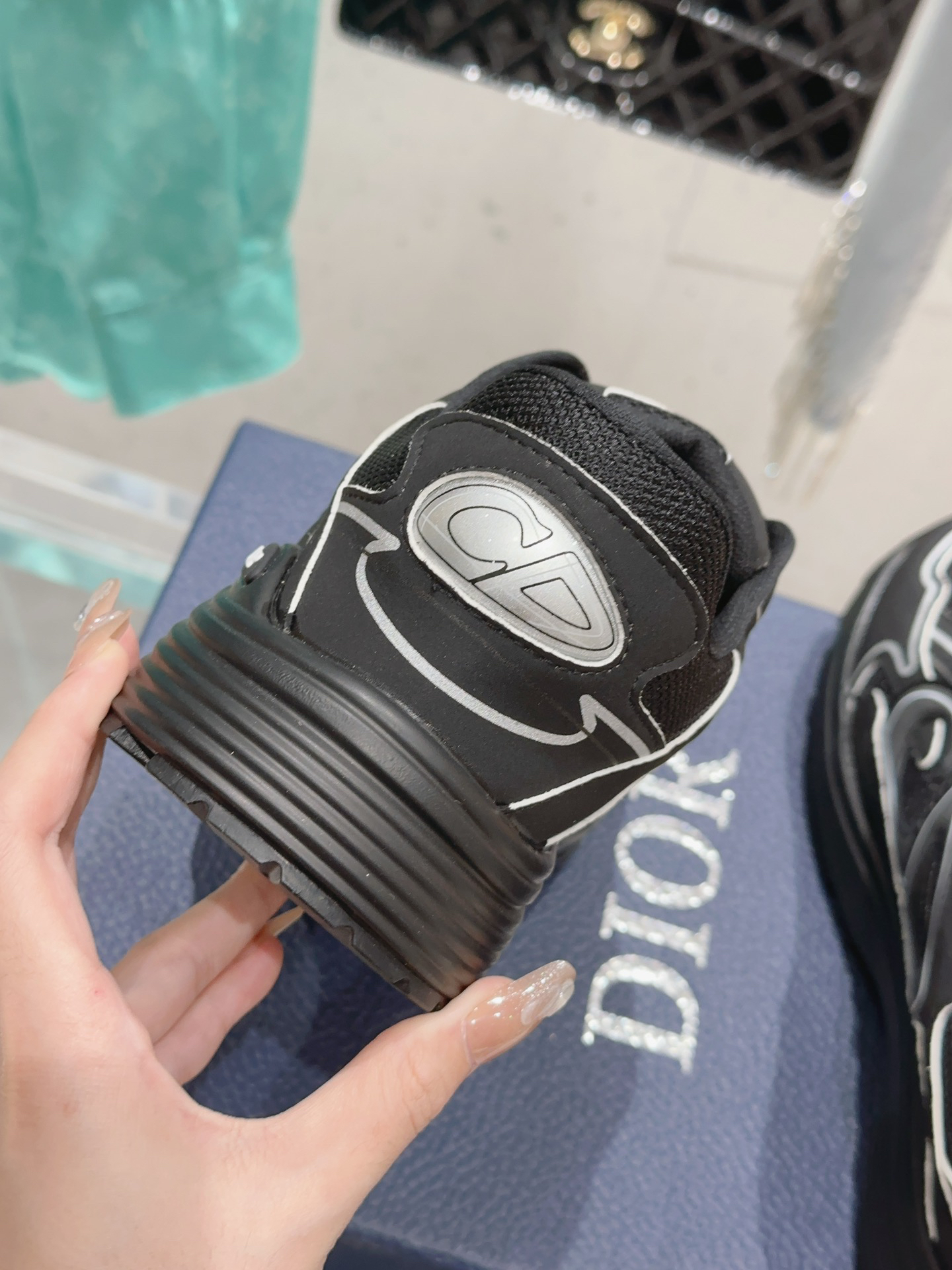 Dior B30 Mesh Sneakers Black